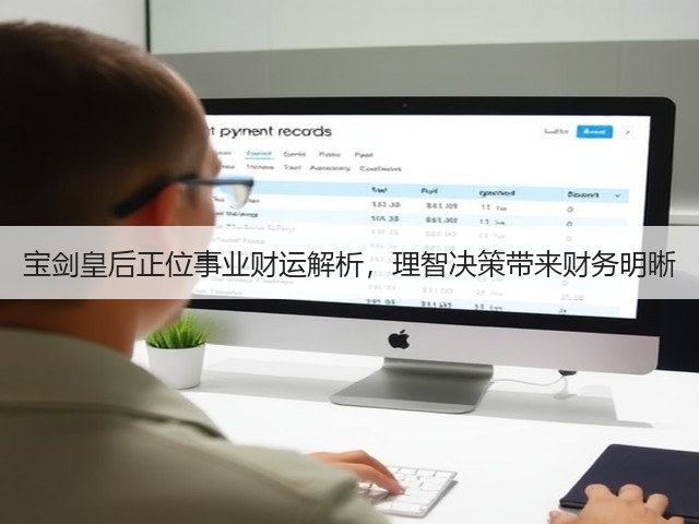 宝剑皇后正位事业财运解析，理智决策带来财务明晰(图2)