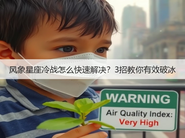 风象星座冷战怎么快速解决？3招教你有效破冰(图1)