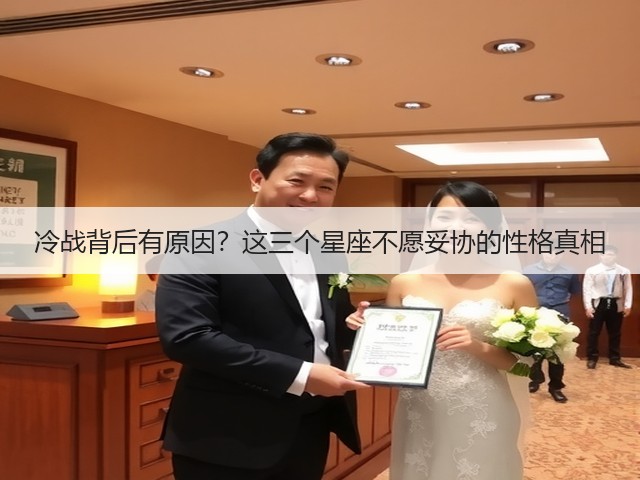 冷战背后有原因?这三个星座不愿妥协的性格真相(图1) 冷战背后有原因?这三个星座不愿妥协的性格真相(图1)