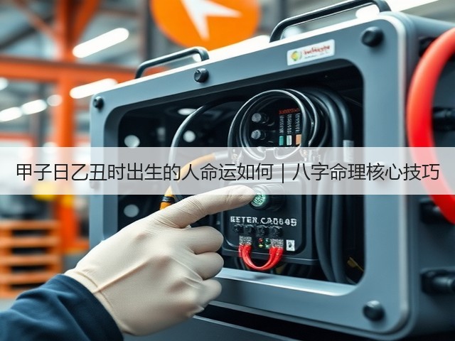 甲子日乙丑时出生的人命运如何|八字命理核心技巧(图2) 甲子日乙丑时出生的人命运如何|八字命理核心技巧(图2)