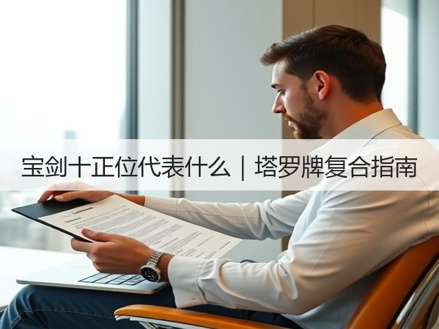 宝剑十正位代表什么|塔罗牌复合指南(图3) 宝剑十正位代表什么|塔罗牌复合指南(图3)