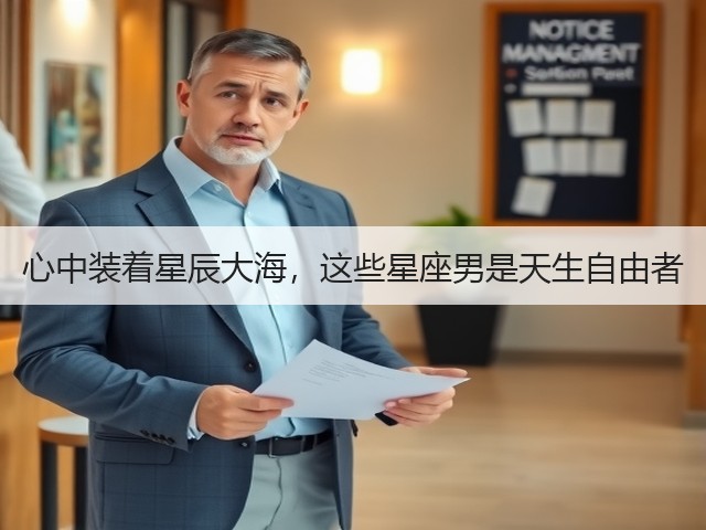 心中装着星辰大海,这些星座男是天生自由者(图2) 心中装着星辰大海,这些星座男是天生自由者(图2)