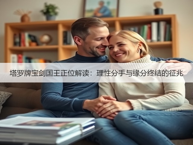 塔罗牌宝剑国王正位解读:理性分手与缘分终结的征兆(图3) 塔罗牌宝剑国王正位解读:理性分手与缘分终结的征兆(图3)