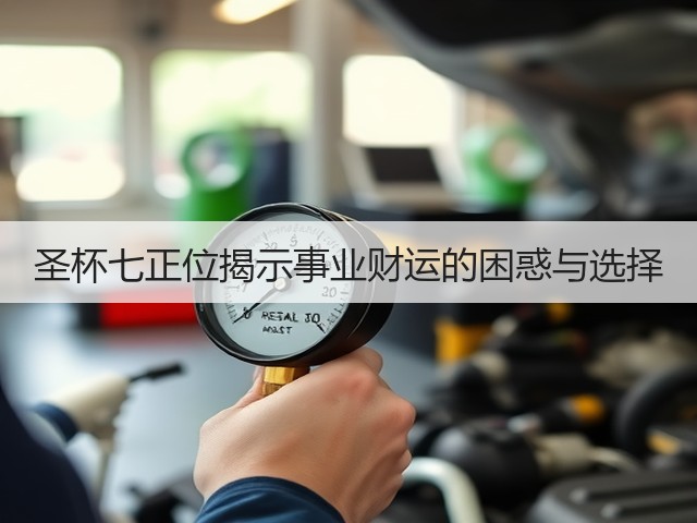 圣杯七正位揭示事业财运的困惑与选择(图3) 圣杯七正位揭示事业财运的困惑与选择(图3)