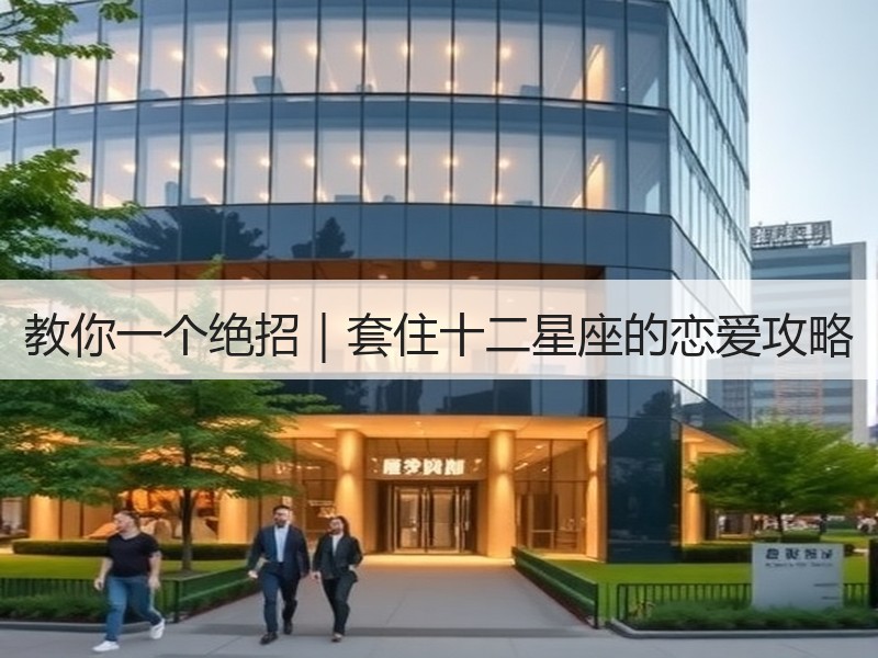 教你一个绝招｜套住十二星座的恋爱攻略