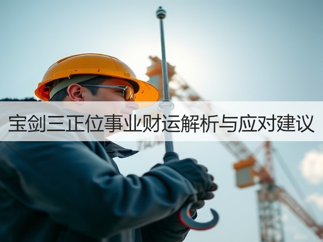 宝剑三正位事业财运解析与应对建议(图2) 宝剑三正位事业财运解析与应对建议(图2)