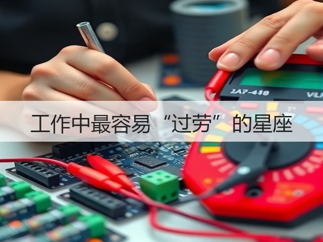 工作中最容易“过劳”的星座(图2)