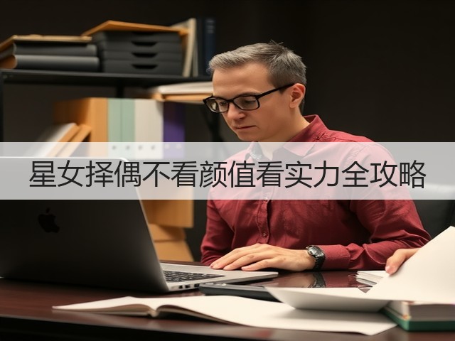 星女择偶不看颜值看实力全攻略(图3) 星女择偶不看颜值看实力全攻略(图3)