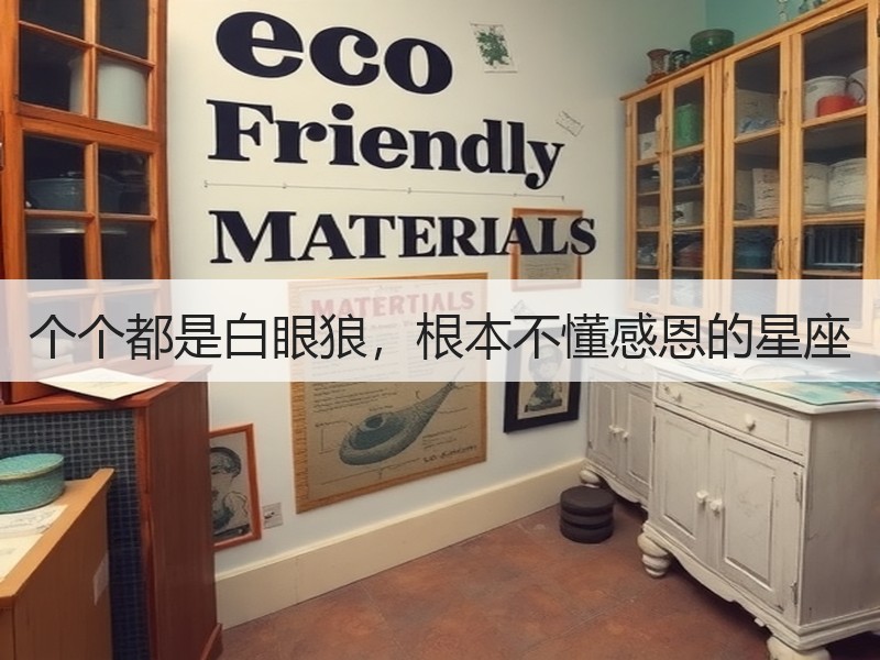 个个都是白眼狼，根本不懂感恩的星座