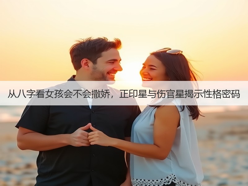 从八字看女孩会不会撒娇，正印星与伤官星揭示性格密码