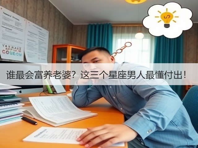谁最会富养老婆?这三个星座男人最懂付出!(图3) 谁最会富养老婆?这三个星座男人最懂付出!(图3)