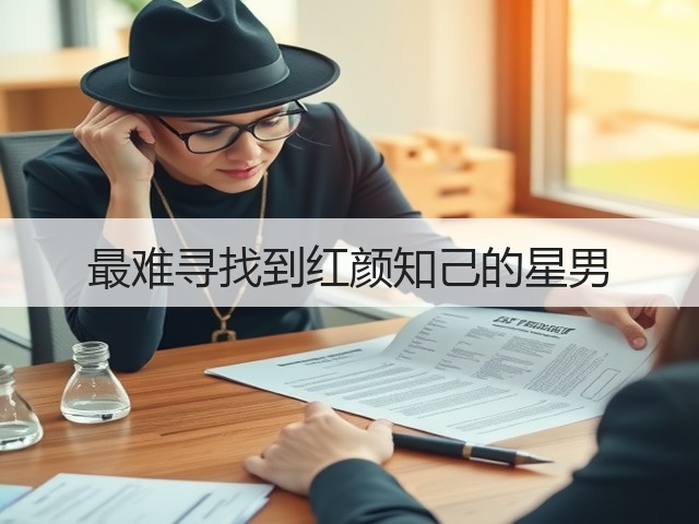 最难寻找到红颜知己的星男(图1) 最难寻找到红颜知己的星男(图1)
