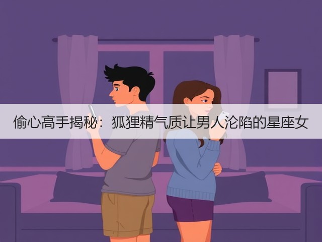 偷心高手揭秘：狐狸精气质让男人沦陷的星座女(图1)