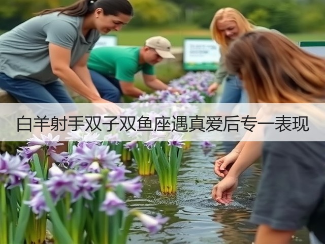 白羊射手双子双鱼座遇真爱后专一表现(图3)