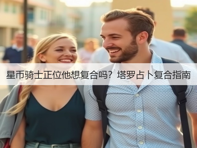 星币骑士正位他想复合吗？塔罗占卜复合指南(图1)