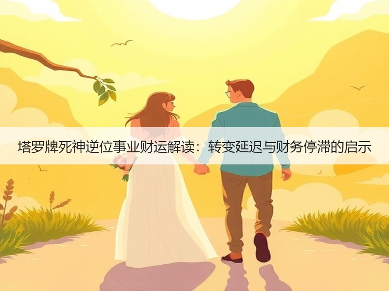 塔罗牌死神逆位事业财运解读：转变延迟与财务停滞的启示