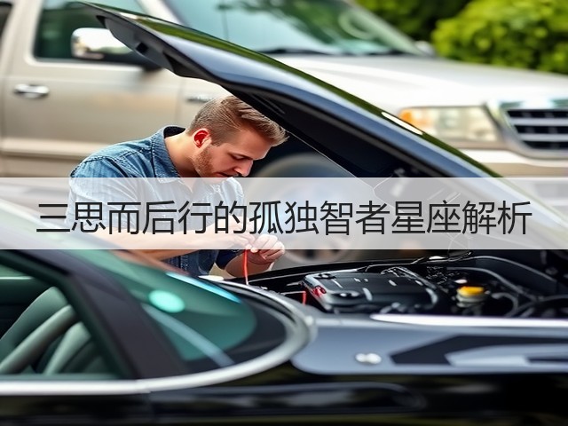 三思而后行的孤独智者星座解析(图2) 三思而后行的孤独智者星座解析(图2)