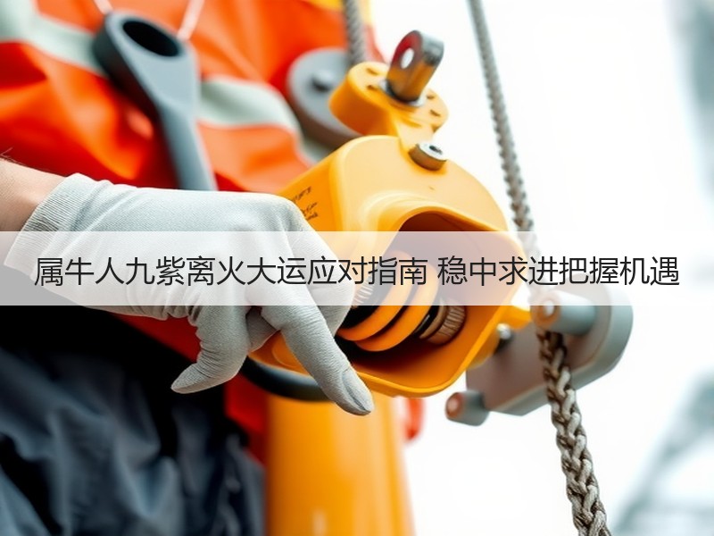 属牛人九紫离火大运应对指南 稳中求进把握机遇