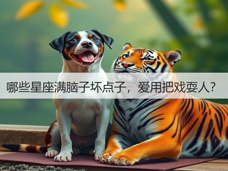 哪些星座满脑子坏点子，爱用把戏耍人？