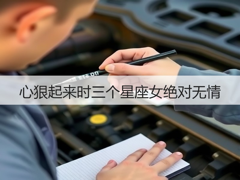 心狠起来时三个星座女绝对无情