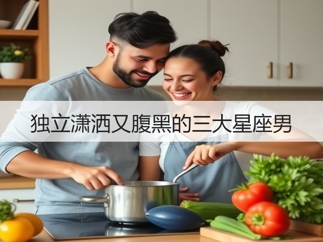 独立潇洒又腹黑的三大星座男(图2)