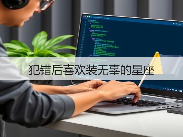 犯错后喜欢装无辜的星座(图2) 犯错后喜欢装无辜的星座(图2)