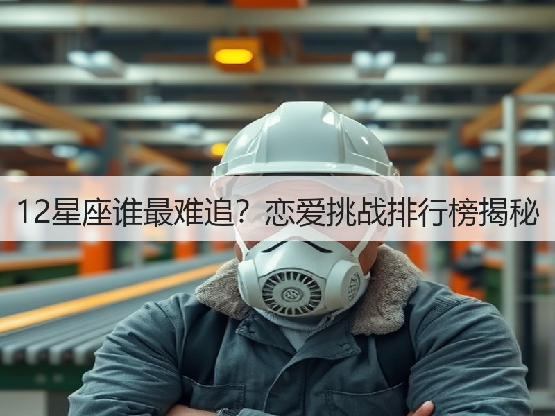 12星座谁最难追？恋爱挑战排行榜揭秘