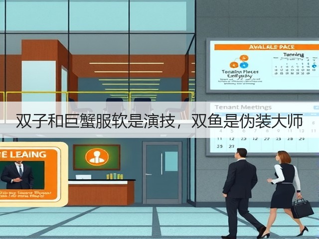 双子和巨蟹服软是演技，双鱼是伪装大师(图1)