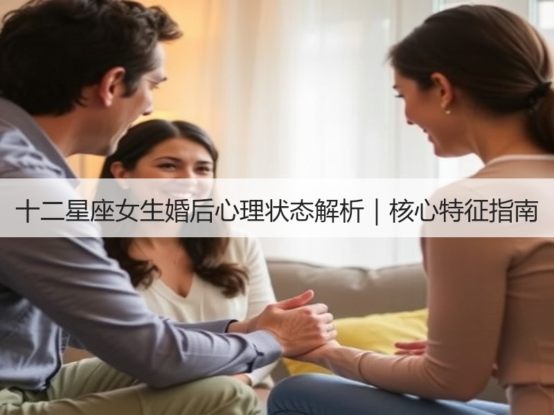 十二星座女生婚后心理状态解析｜核心特征指南