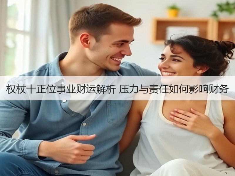权杖十正位事业财运解析 压力与责任如何影响财务