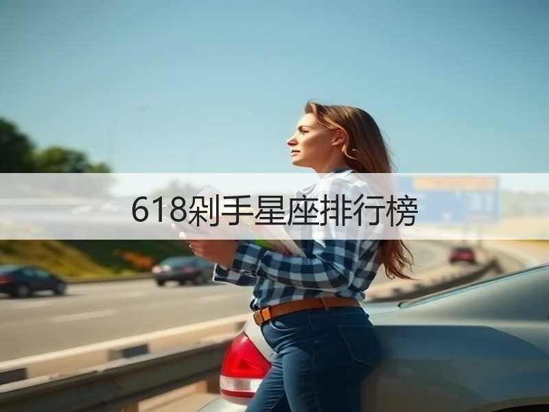 618剁手星座排行榜