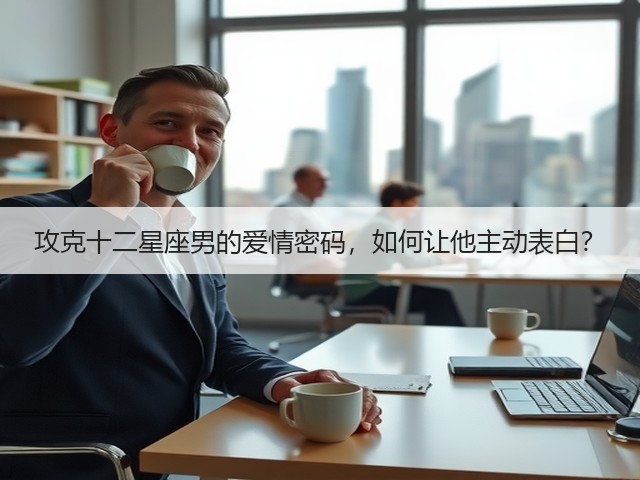 攻克十二星座男的爱情密码,如何让他主动表白?(图3) 攻克十二星座男的爱情密码,如何让他主动表白?(图3)