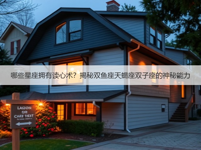 哪些星座拥有读心术？揭秘双鱼座天蝎座双子座的神秘能力(图3)