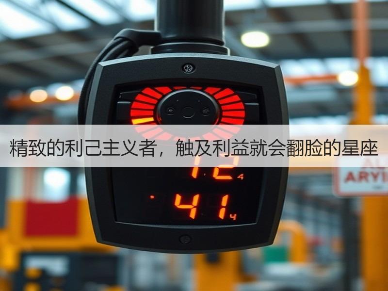 精致的利己主义者，触及利益就会翻脸的星座