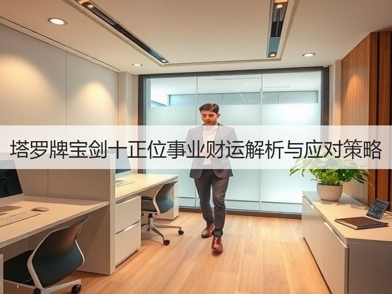 塔罗牌宝剑十正位事业财运解析与应对策略