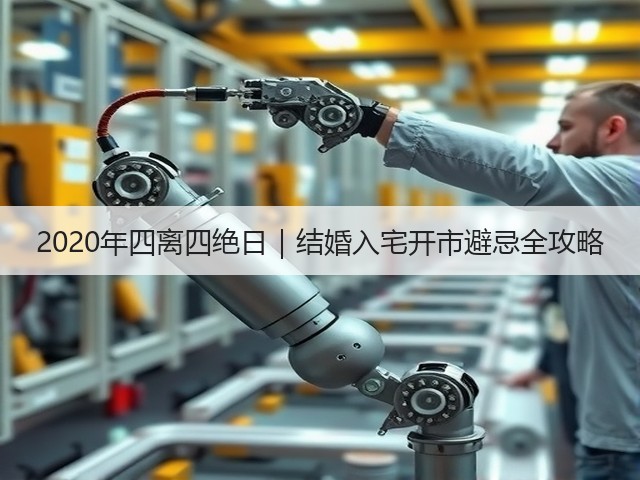 2020年四离四绝日｜结婚入宅开市避忌全攻略(图3)