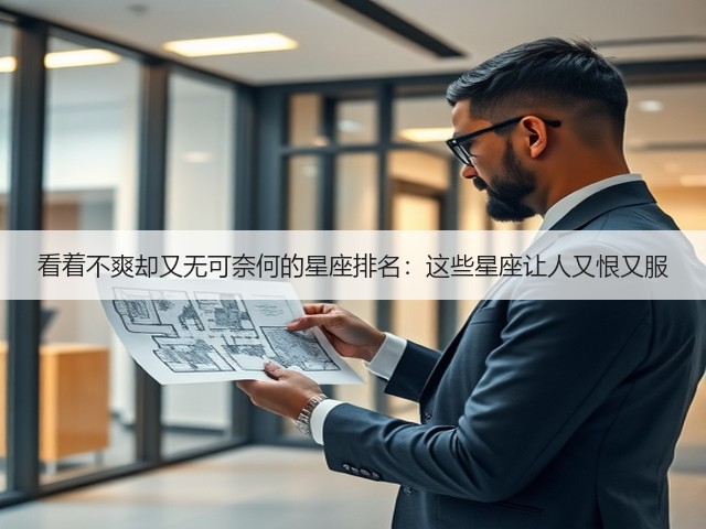 看着不爽却又无可奈何的星座排名:这些星座让人又恨又服(图1) 看着不爽却又无可奈何的星座排名:这些星座让人又恨又服(图1)