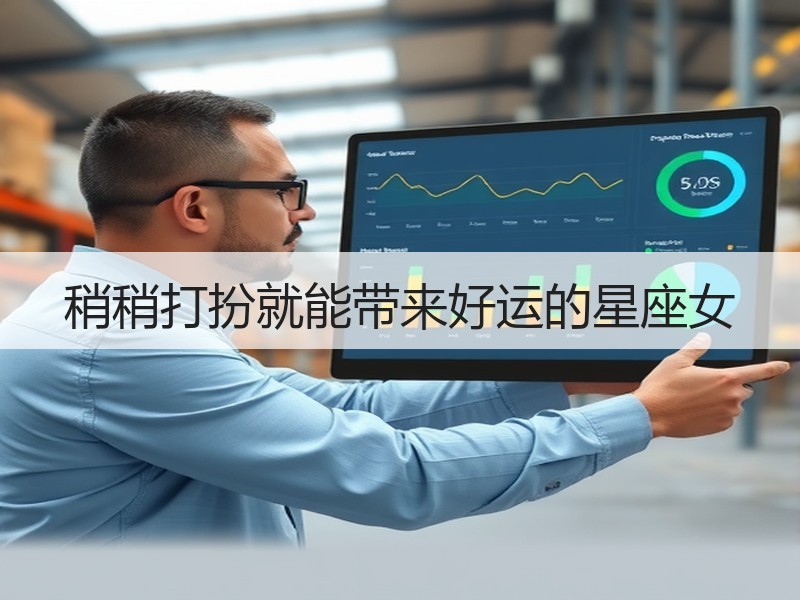 稍稍打扮就能带来好运的星座女