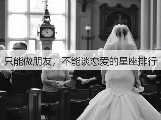 只能做朋友，不能谈恋爱的星座排行(图1)