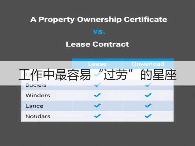 工作中最容易“过劳”的星座(图3) 工作中最容易“过劳”的星座(图3)