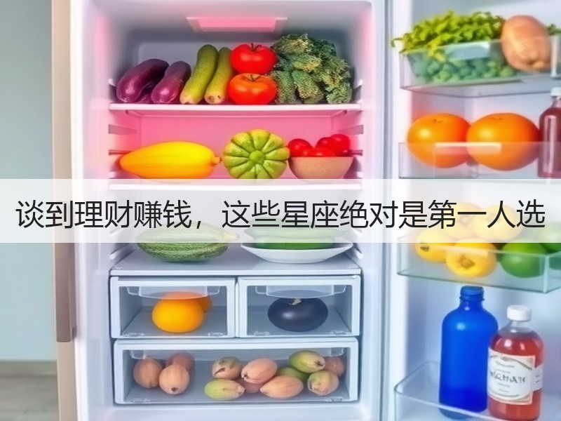 谈到理财赚钱，这些星座绝对是第一人选