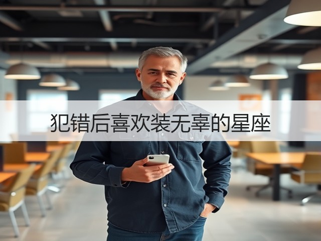犯错后喜欢装无辜的星座(图1) 犯错后喜欢装无辜的星座(图1)