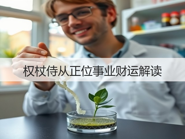 权杖侍从正位事业财运解读(图3)