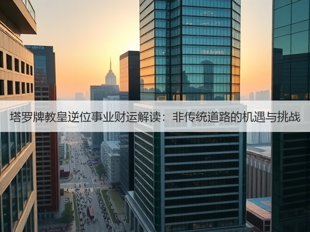 塔罗牌教皇逆位事业财运解读：非传统道路的机遇与挑战(图1)