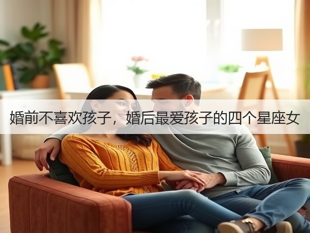 婚前不喜欢孩子,婚后最爱孩子的四个星座女(图2) 婚前不喜欢孩子,婚后最爱孩子的四个星座女(图2)