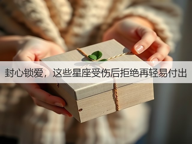 封心锁爱,这些星座受伤后拒绝再轻易付出(图3) 封心锁爱,这些星座受伤后拒绝再轻易付出(图3)