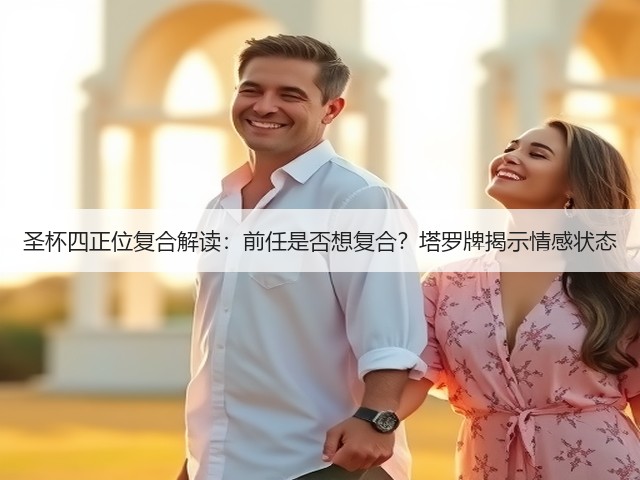 圣杯四正位复合解读：前任是否想复合？塔罗牌揭示情感状态(图1)