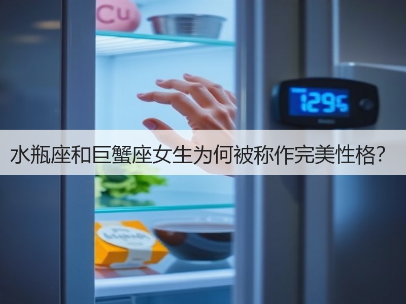 水瓶座和巨蟹座女生为何被称作完美性格？