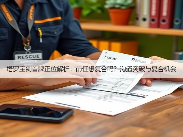 塔罗宝剑首牌正位解析：前任想复合吗？沟通突破与复合机会(图1)