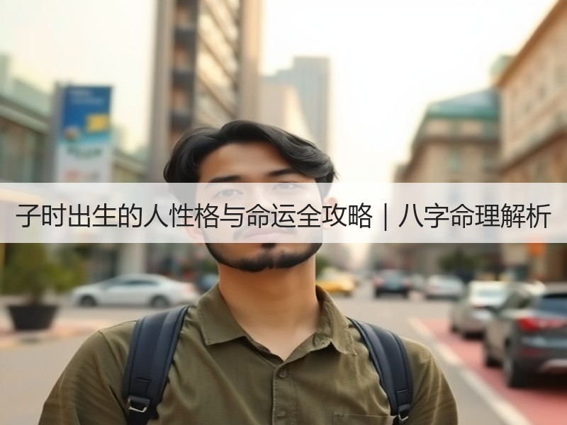 子时出生的人性格与命运全攻略｜八字命理解析